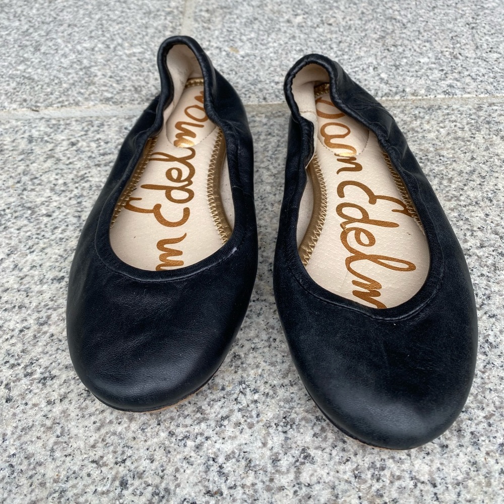 Sam Edelman Black Fritz Ballet Flat Size 6